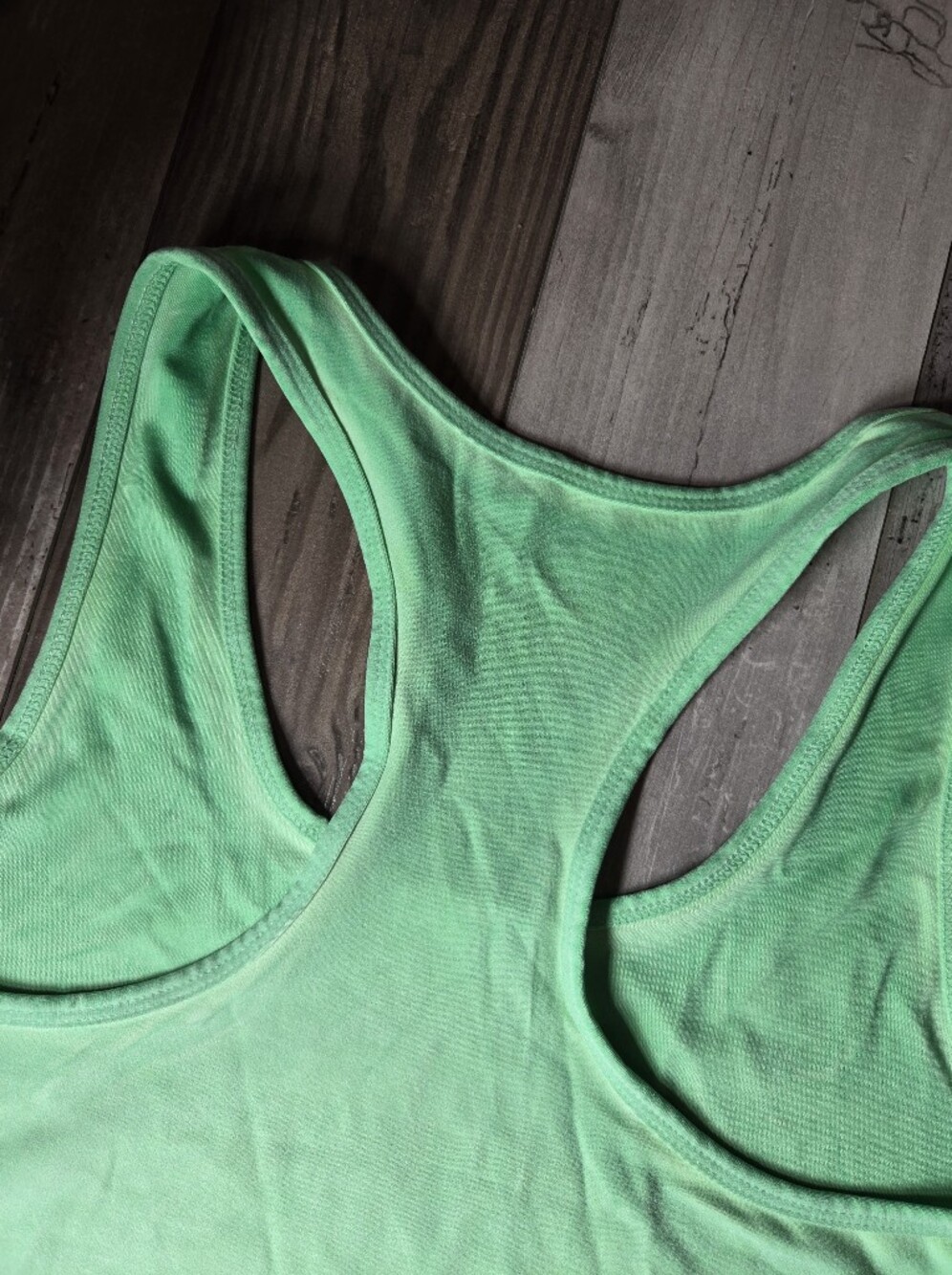 Evolution & Creation Green Racerback Crop Tank Top – Women’s Large NWOT - Picture 8 of 16